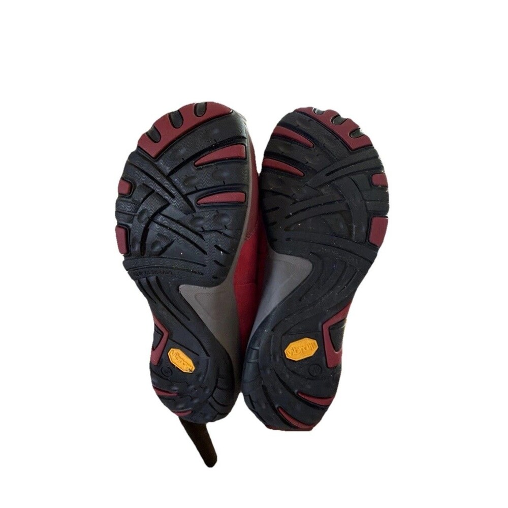 Dansko Red Waterproof Lace Up Low Top Athletic Sneaker for Walking Hiking - Picture 6 of 8